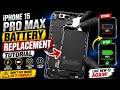 IPhone 15 Pro Max Battery Replacement Tutorial | Iphone Battery Repair Guide #iphone #apple #tech