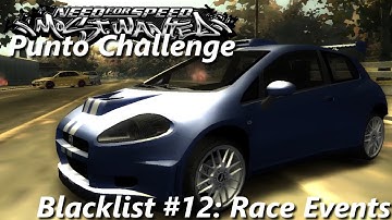 Need for Speed: Most Wanted (2005) - Punto Challenge - Blacklist 12: Race Events
