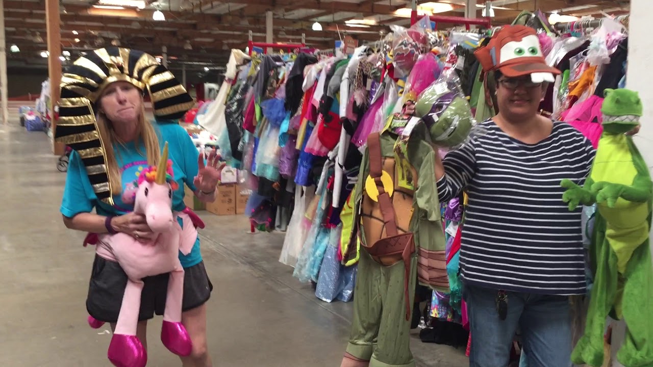 costumes at the LA Kids Consignment sale fall 2017