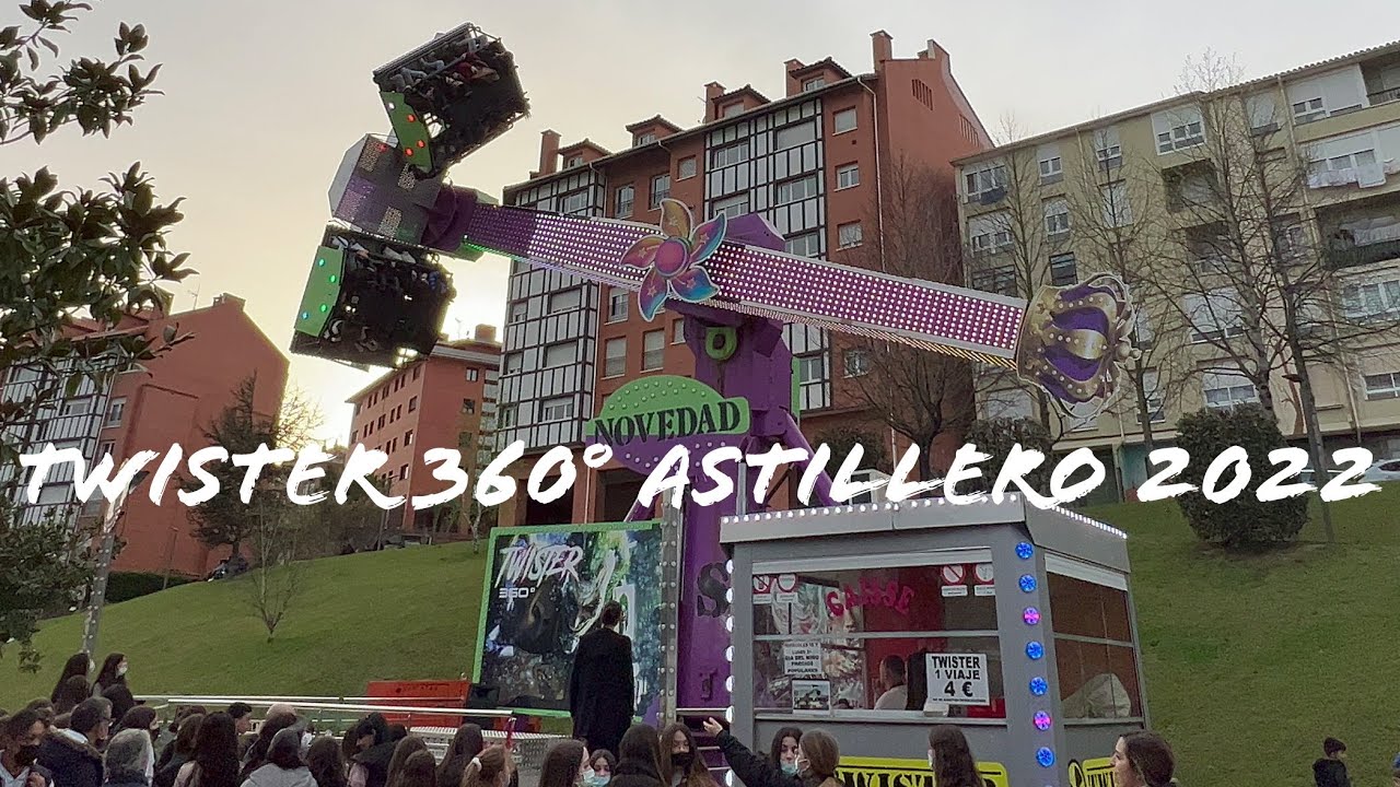 Twister Feria de Astillero 2022| Atracciones de feria