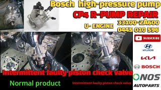 CP4 BOSCH High Pressure Fuel Pump Repair 331002A600  0445 010 596