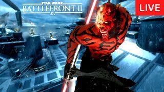 STAR WARS BATTLEFRONT 2 LIVE Gameplay! - Leveling Up Heroes @thech0pper119