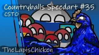 Countryballs Speedart #35 | CSTO