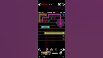 Flow Free 9x9 Level 42 #flowfree #level42 #8x8 #6x6 #7x7 #8x8 #mania #9x9 #10x10