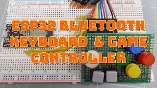 ESP32 Bluetooth Keyboard as a Game Controller for Retro Home Computers