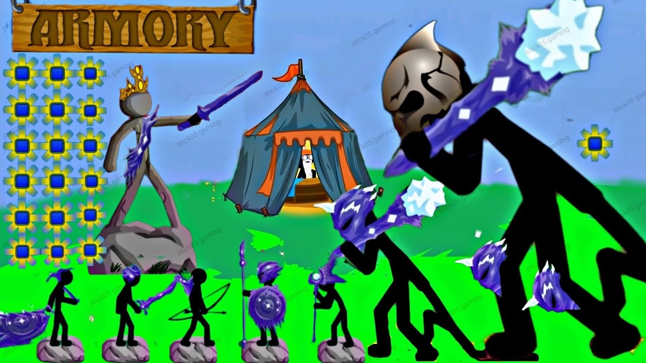 NEW LEGION EQUIP ICE ARMOR FULL TROUP FINAL BOSS STICK WAR LEGACY