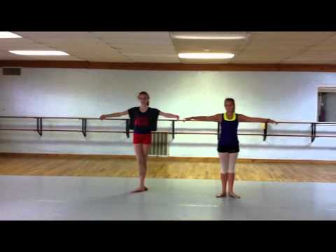 My advance dance campers Lily, Julia, Amanda, and Nineva