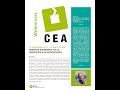 WEBINAR  CEA : ROBÓTICA SUBMARINA DE LA INSPECCIÓN A LA INTERVENCIÓN