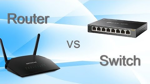 What is the difference between switch & router?
