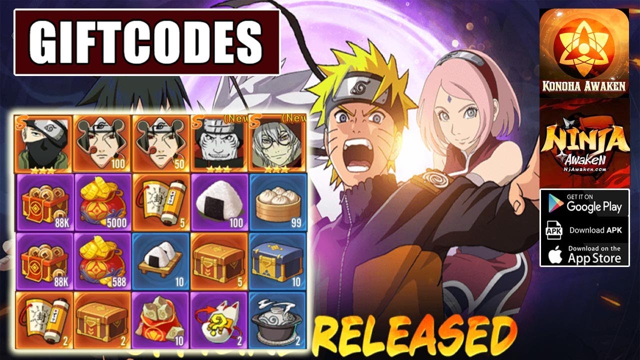 Ultimate Ninja Shippuden - New Redeem Code