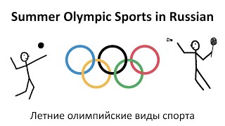 Summer Olympic Sports in Russian: A0-A1 Level