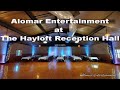 Alomar entertainment djing at the hayloft reception hall