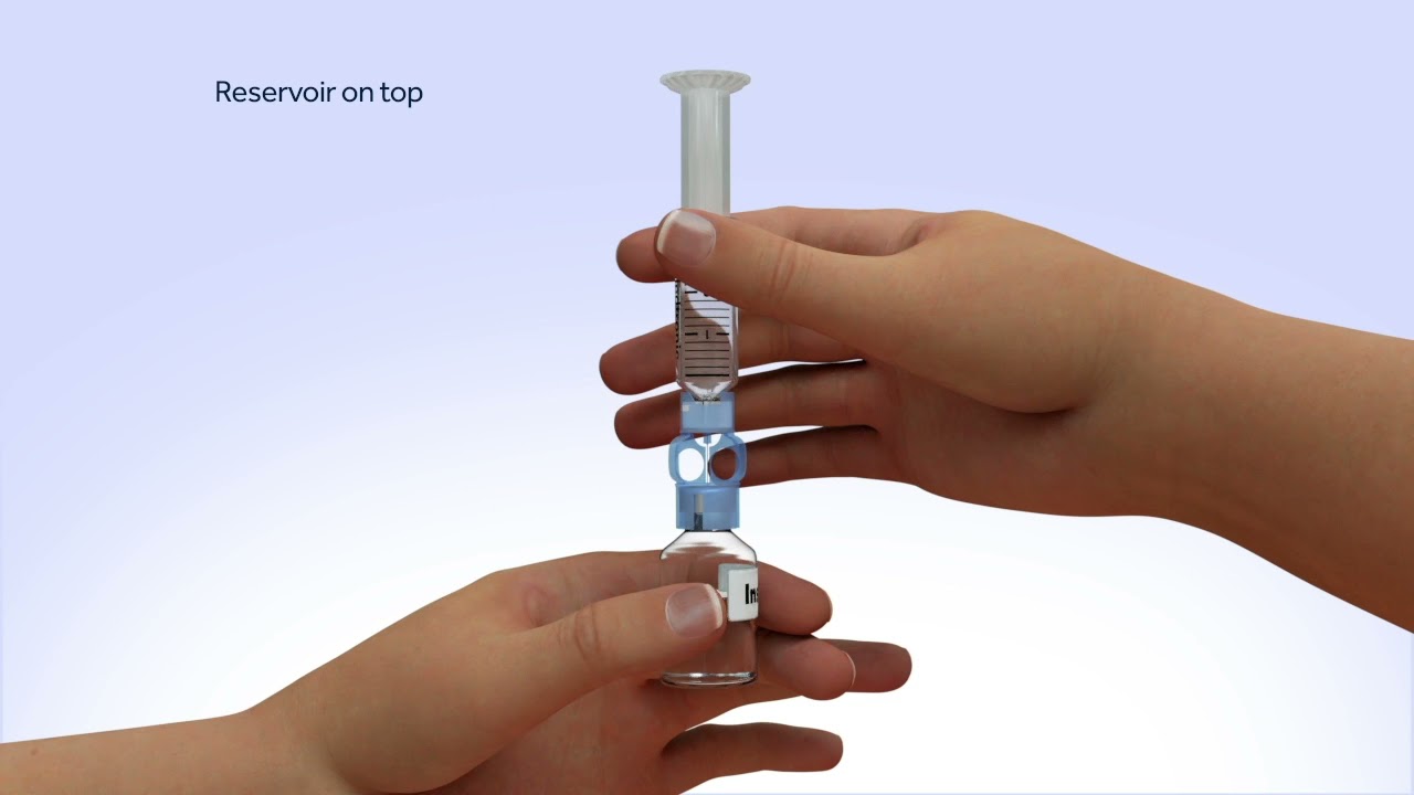 Medtronic Extended Infusion set How to change the reservoir YouTube