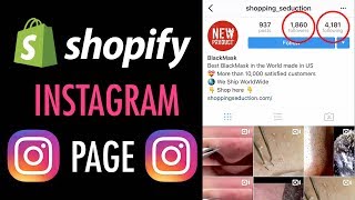 Get my free $100k product list:
https://www.brennanvaleski.com/100kproducts/ how to setup your shopify
store's instagram page. it's important have a good ...