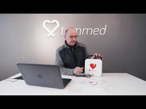 Lifepak CR2 Defibrillaattori - Wifi-yhteyden muodostaminen Lifelink Centraliin