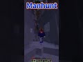 【マイクラ】マンハント配信で決まった着地！#shorts #minecraft