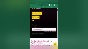 Typesense: The Best Free Search Library | Algolia and Elasticsearch Alternative