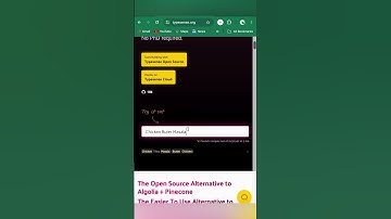 Typesense: The Best Free Search Library | Algolia and Elasticsearch Alternative