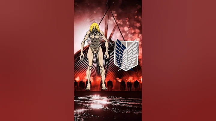 Ymir Founding Titan Vs AOT survey Corps #anime #shorts