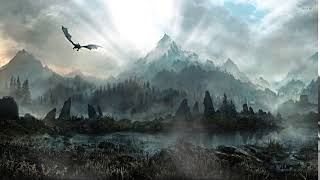 Skyrim Lake And Dragon Live Wallpaper screenshot 5