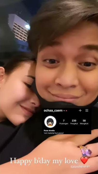 KEJUTAN BILLY SYAHPUTRA UNTUK AMANDA MANOPO DI HARI ULANG TAHUNNYA . LAMARAN ‼️‼️‼️