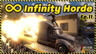 Infinity Horde: Ep.11 - Gas OVERLOAD! (7 Days to Die)