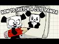 How to Draw a Cute Panda 🐼 Easy Drawing with Pencil