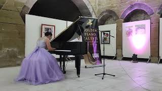 Golden Piano Talents Festival - Klaudia Gjini - Albania - C. Zadeja - Toccata