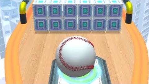 SKY ROLLING BALL 3D -All Levels Gameplay IOS  ( Level 77).