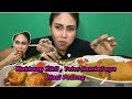 Mukbang Gulai Kikil , Telor Sambel , Kepala Ikan Lalapan Mentah Selalu Ada