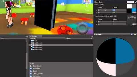 Unity 3D - offset material