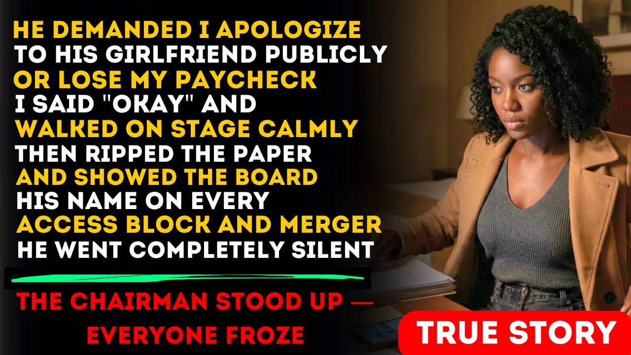 My Husband Backed His “Girlfriend” at Work—So I Exposed the Real Reason He Wanted Me Silent