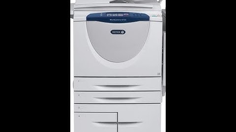 Xerox 5755 setting print adjusting