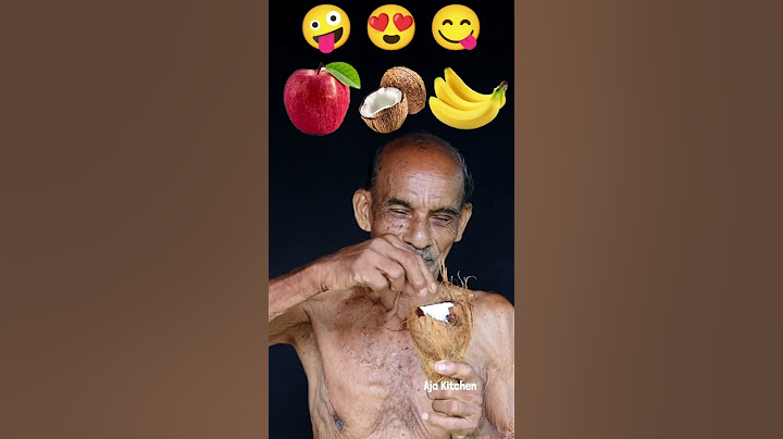 Grandpa 🇮🇳 👴 Eating Emoji🤪 Apple 🍎 Coconut 🥥 Banana 🍌 3 Emoji 😜#shorts #ytshorts #challenge