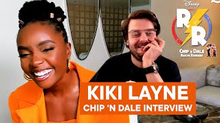 KiKi Layne talks about her Disney fandom, and acting with animated characters