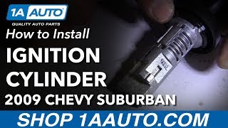 How to Remove Code Install New Ignition Lock Cylinder 07-14 Chevy Suburban 1500