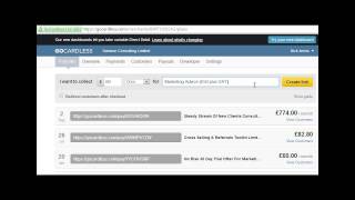 Gocardless Paylinks Demonstration - How To Set Up Gocardless Paylinks
