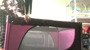 HOW TO FOLD AND UNFOLD YOU BABY PLAYPEN, PLAY-YARD PART 2