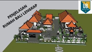 PENJELASAN RUMAH ADAT BALI LENGKAP SESUAI ASTA KOSALA KOSALI OLEH UNDAGI BALI