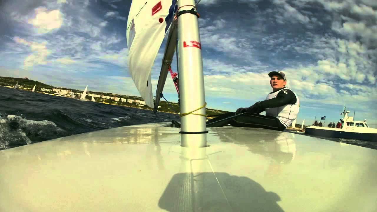 laser sailboat racing