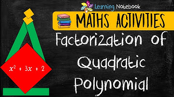 Factorization of Quadratic Polynomial || Class 9, 10 Maths Activity / Project / TLM