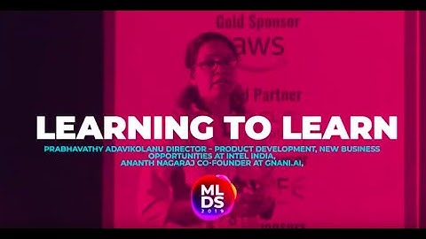 MLDS 2019: Session on 