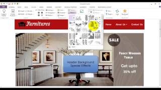 TemplateToaster Header Tab Demo