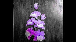 How To Make Cattleya Orchid With Nylon Stockings By Tuberdiary