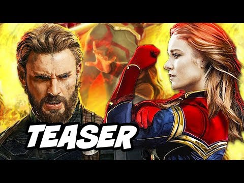 Avengers Infinity War Teaser Trailer and Captain Marvel Theory