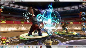 Wizard101: 3v3(exalted death battle for fun with a friend)
