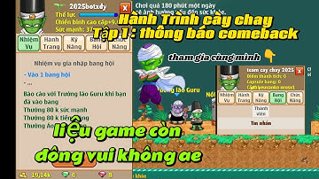 Ngọc rồng online | Hành Trình cày chay tập 1 : comeback lại game nào ae ơiiiii