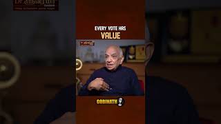 Does Your One Vote Really Matter? Here’s the Truth | T.S. Krishnamurthy (Ex-CEC) | Gobinath #shorts