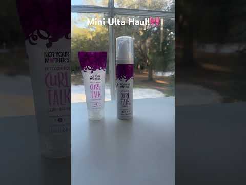 Mini Curl Talk Set! #notyourmothers #hairtok #hair #haircare