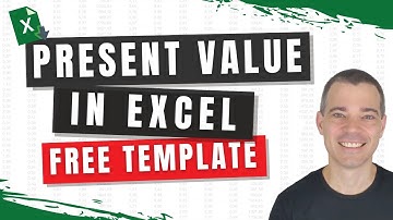 EASILY Calculate Present Value (PV) in Excel FAST!